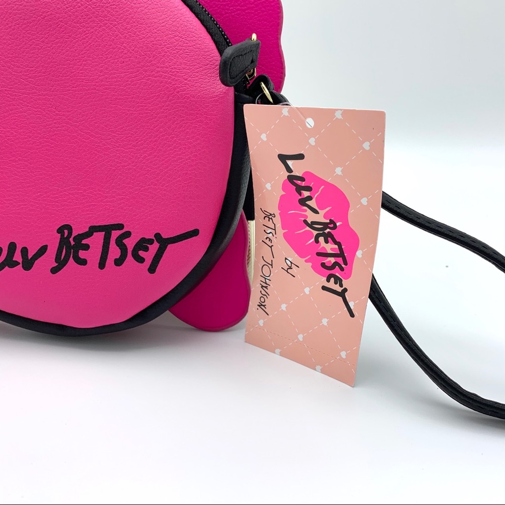 Betsey Johnson Butterfly Wristlet Wallet Bag - Picture 5 of 9